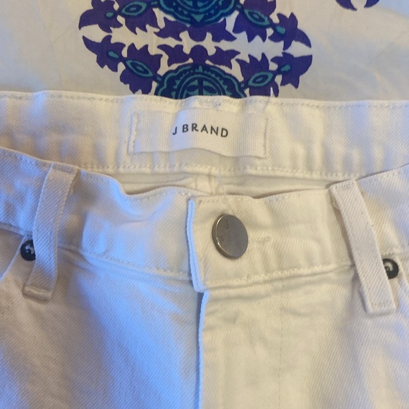 J Brand mens frayed white denim shorts. Barely used! - Picture 2 of 7